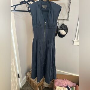 Cotton zip The Tommy dress from
Anthropologie.